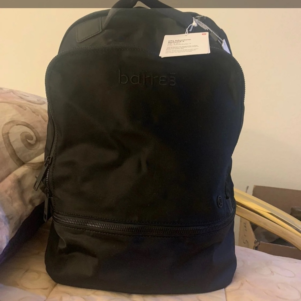 Lululemon City adventurer black backpack